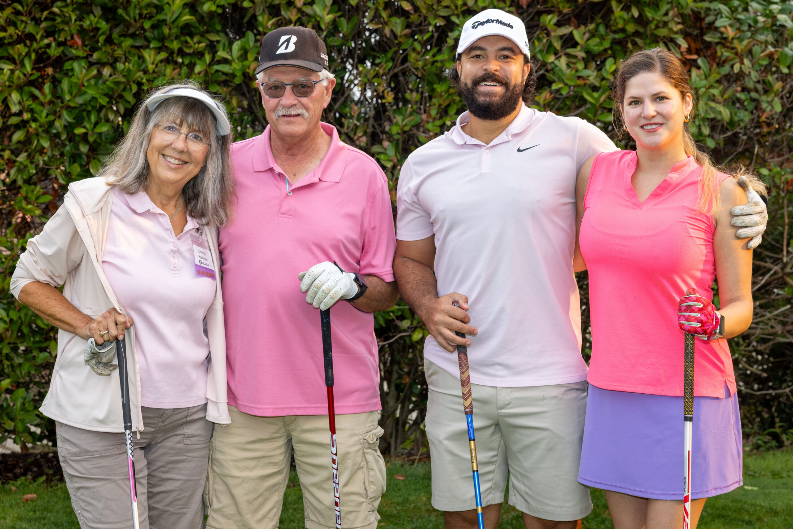 Photo of golfers from the 2024 Founders Cup Golf Tournament